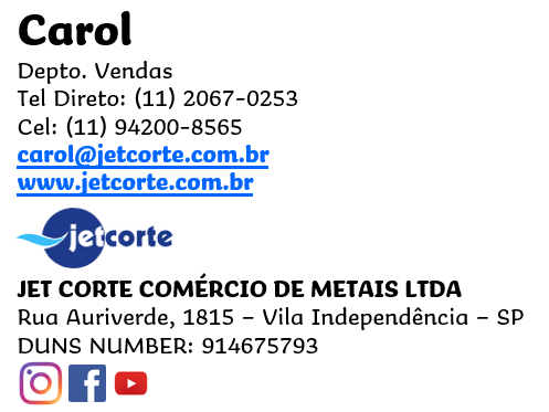 CORTE JATO D ÁGUA